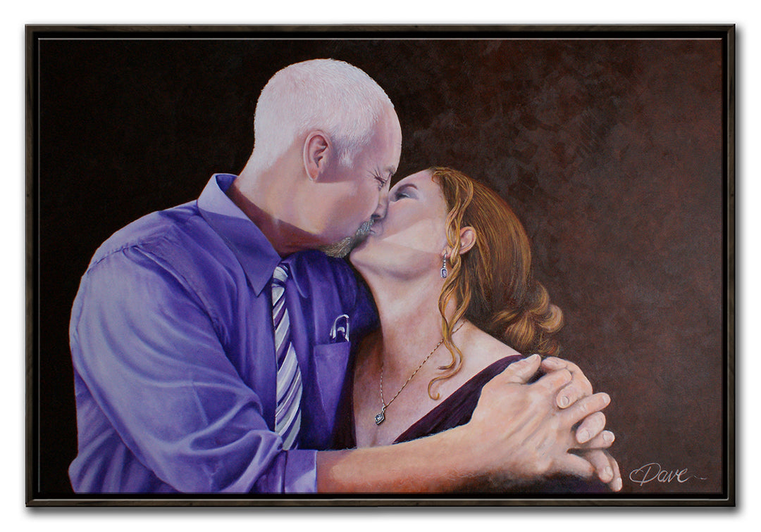 Stolen Kiss 24"x 36"
