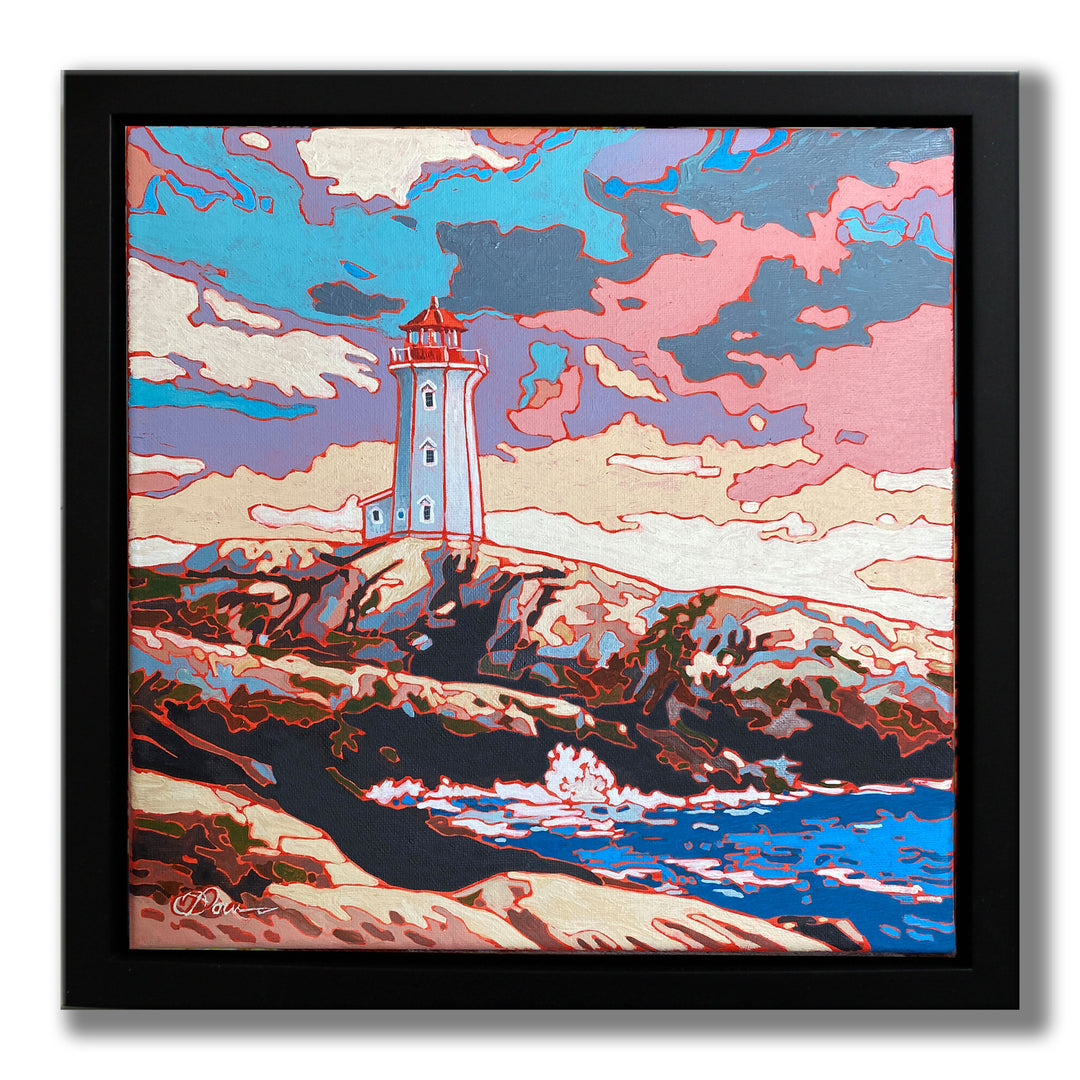 Atlantic Beacon   12"x12"